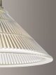 Semi Flush Prismatic Glass Ceiling Light, Clear/Brass